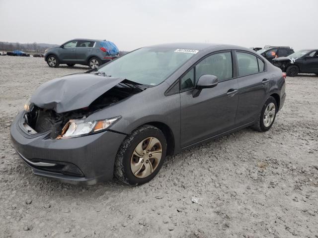HONDA CIVIC LX 2013 with VIN 19XFB2F54DE009753 - Photo from auction