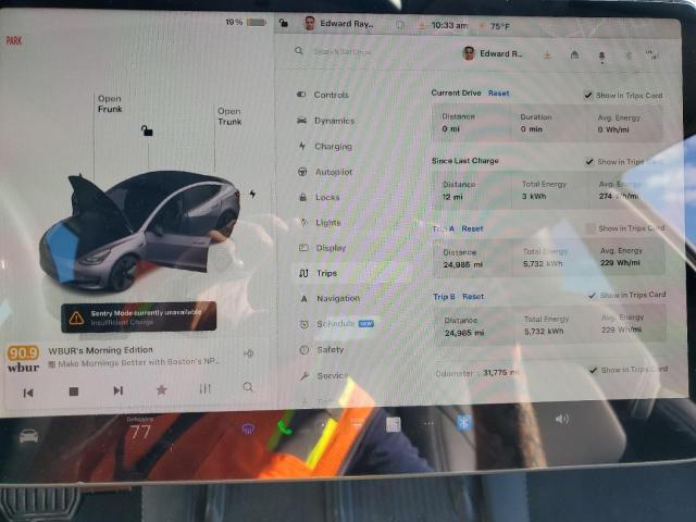 Photo 9 from auction – 2023 TESLA MODEL 3 with VIN 5YJ3E1EA2PF428508