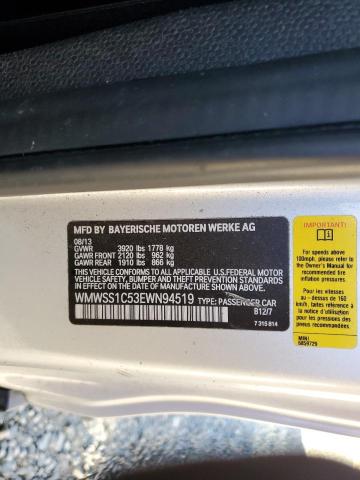 Photo 14 from auction – 2014 MINI COOPER PAC with VIN WMWSS1C53EWN94519