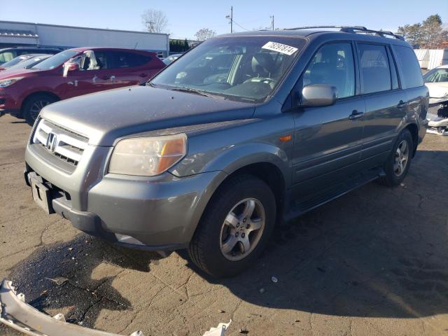 HONDA PILOT EXL 2007 with VIN 5FNYF18527B009754 - Photo from auction