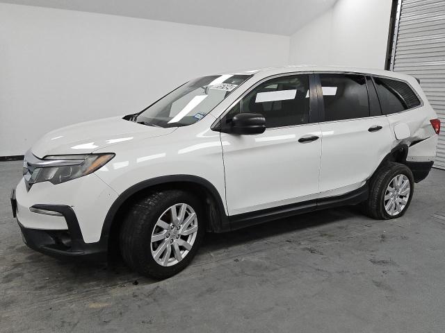 HONDA PILOT LX 2021 with VIN 5FNYF5H14MB005625 - Photo from auction