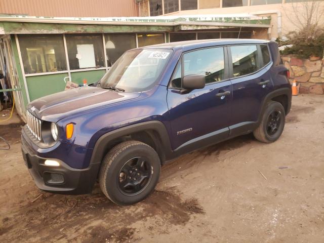 JEEP RENEGADE S 2018 with VIN ZACCJBAB6JPJ50872 - Photo from auction