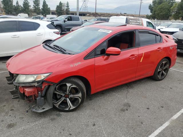 HONDA CIVIC SI 2015 with VIN 2HGFB6E58FH700740 - Photo from auction