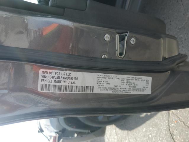 Photo 14 from auction – 2021 JEEP CHEROKEE L with VIN 1C4PJMLBXMD193160