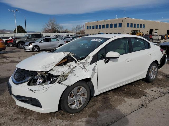Photo 1 from auction – 2014 HONDA CIVIC LX with VIN 2HGFB2F59EH505834