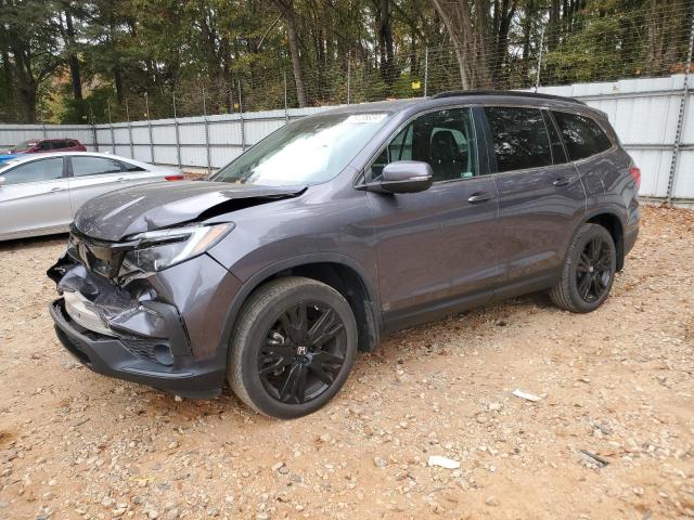 HONDA PILOT SE 2021 with VIN 5FNYF5H25MB045320 - Photo from auction