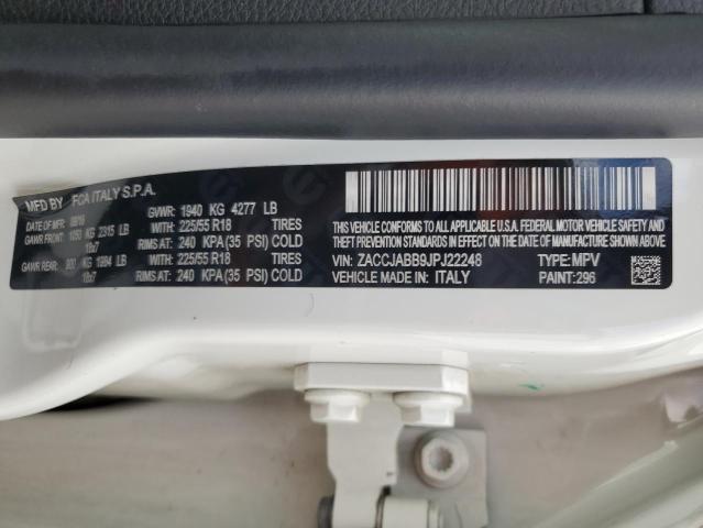 Photo 14 from auction – 2018 JEEP RENEGADE L with VIN ZACCJABB9JPJ22248