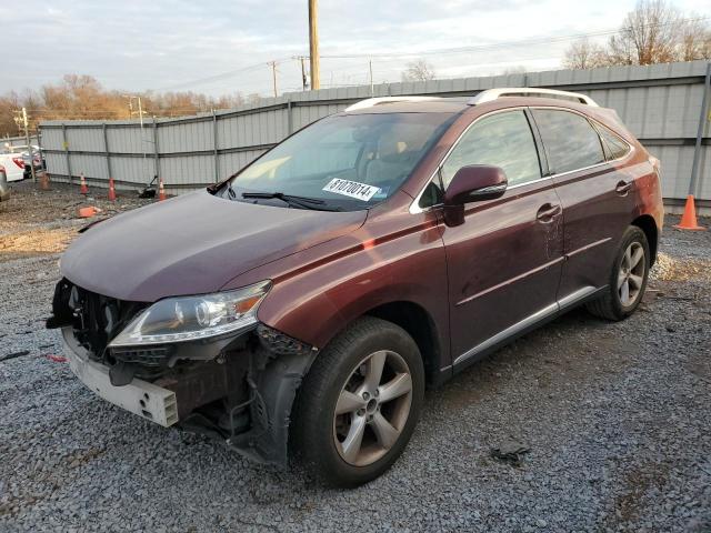 LEXUS RX 350 BAS 2014 with VIN 2T2BK1BA6EC228804 - Photo from auction