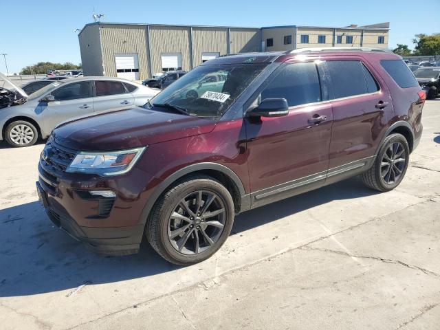 FORD EXPLORER X 2018 with VIN 1FM5K7D82JGB88131 - Photo from auction