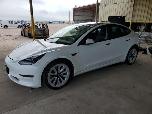 TESLA MODEL 3 2022 with VIN 5YJ3E1EA7NF287786 - Photo from auction