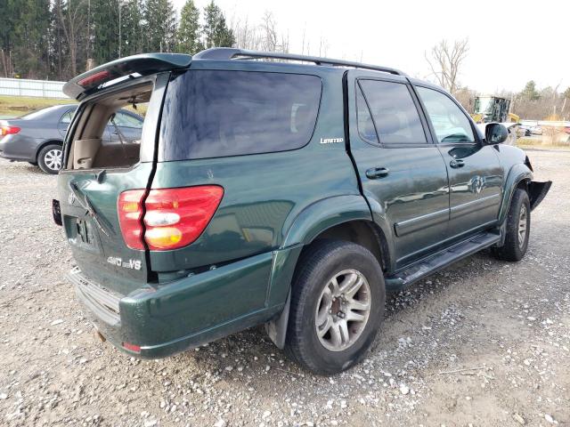 Photo 3 from auction – 2004 TOYOTA SEQUOIA LI with VIN 5TDBT48A74S205631