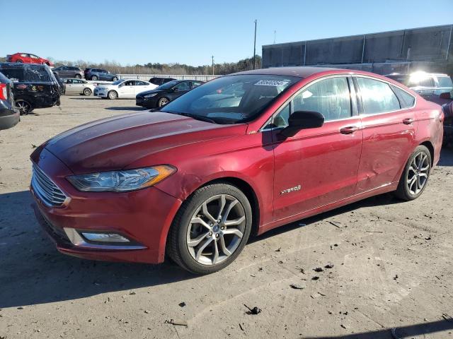 FORD FUSION SE 2017 with VIN 3FA6P0LU8HR161802 - Photo from auction