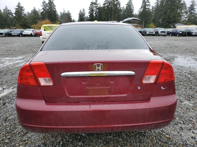 Photo 6 from auction – 2002 HONDA CIVIC LX with VIN 2HGES16532H502607