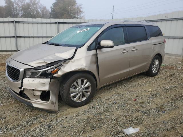 KIA SEDONA LX 2016 with VIN KNDMB5C19G6130198 - Photo from auction