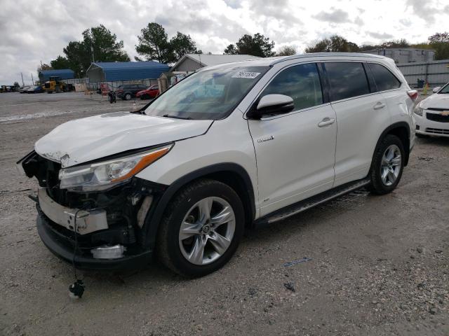 TOYOTA HIGHLANDER 2016 z numerem VIN 5TDDCRFH1GS015365 - Zdjęcie z aukcji