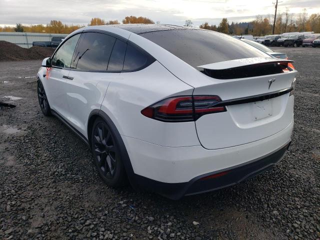 Photo 2 from auction – 2021 TESLA MODEL X with VIN 5YJXCBE5XMF326319