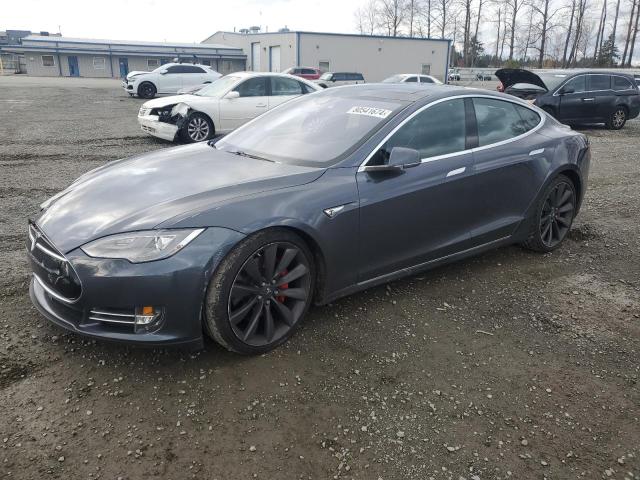 TESLA MODEL S 2016 with VIN 5YJSA1E43GF136321 - Photo from auction