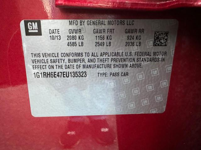 Photo 10 from auction – 2014 CHEVROLET VOLT with VIN 1G1RH6E47EU135323