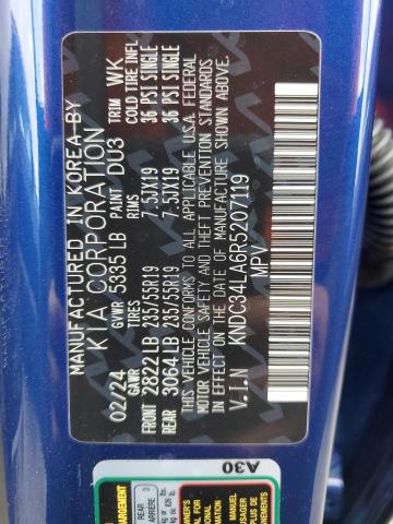 Photo 14 from auction – 2024 KIA EV6 LIGHT with VIN KNDC34LA6R5207119