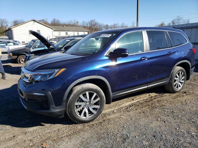 HONDA PILOT EXL 2021 with VIN 5FNYF6H50MB010345 - Photo from auction