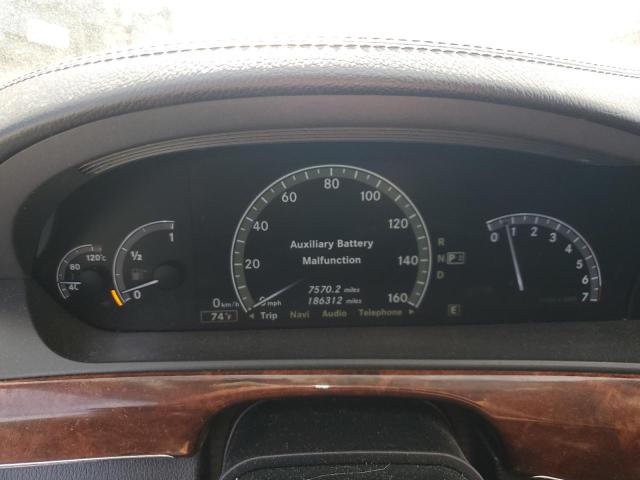 Photo 9 from auction – 2012 MERCEDES-BENZ S 550 with VIN WDDNG7DB3CA421897
