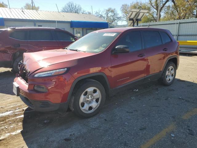 JEEP CHEROKEE S 2014 with VIN 1C4PJLAB5EW217576 - Photo from auction