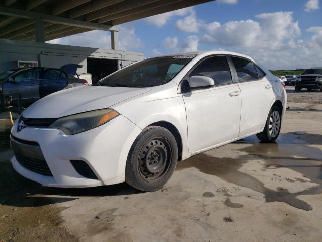 TOYOTA COROLLA L 2014 with VIN 2T1BURHE2EC036030 - Photo from auction