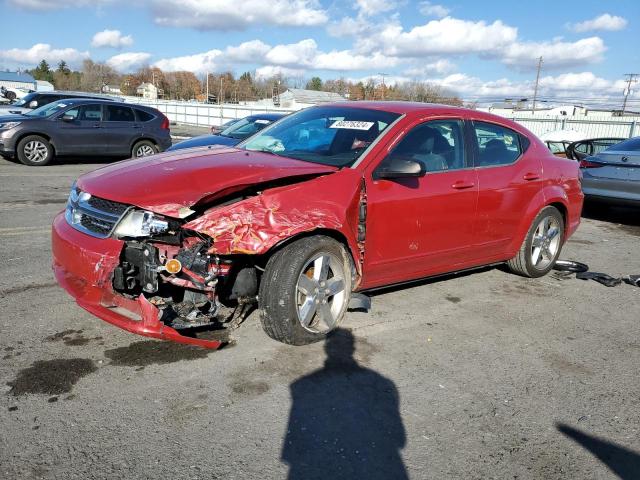 DODGE AVENGER SE 2012 with VIN 1C3CDZAB6CN185463 - Photo from auction