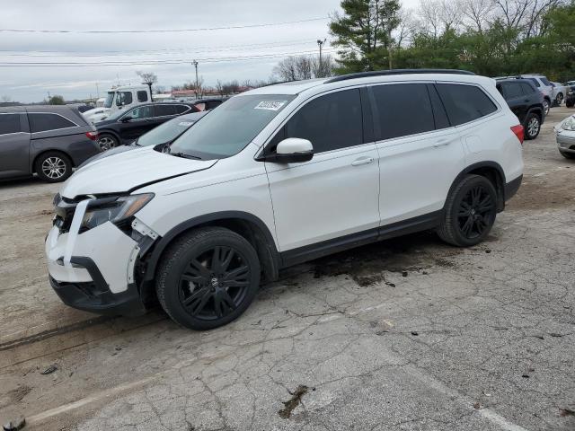 HONDA PILOT SE 2021 with VIN 5FNYF6H21MB017603 - Photo from auction