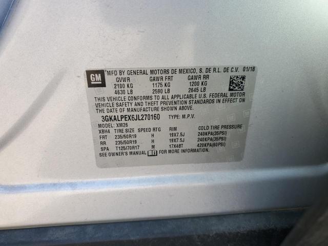 Photo 14 from auction – 2018 GMC TERRAIN SL with VIN 3GKALPEX6JL270160