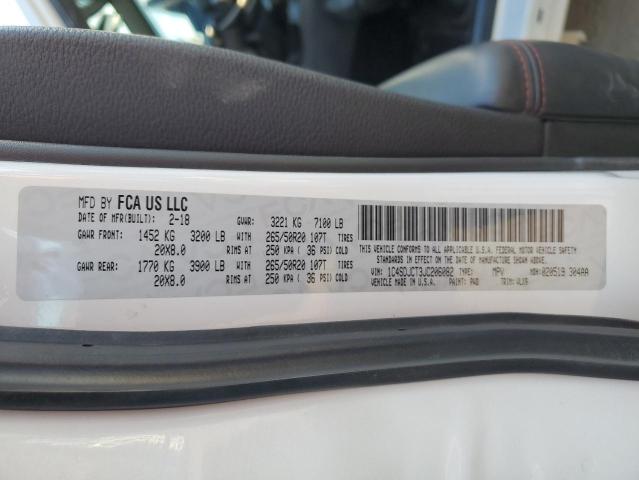 Photo 14 from auction – 2018 DODGE DURANGO R/T with VIN 1C4SDJCT3JC206082