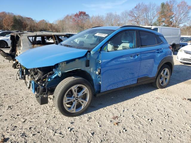 HYUNDAI KONA SEL 2022 with VIN KM8K6CAB2NU820987 - Photo from auction