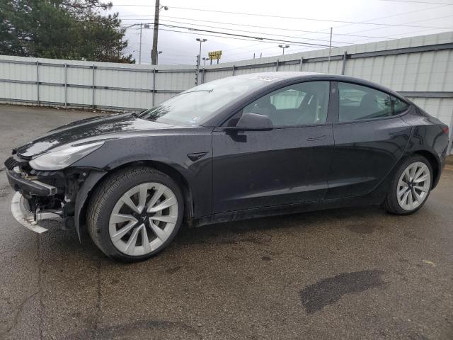 TESLA MODEL 3 2022 with VIN 5YJ3E1EA6NF187730 - Photo from auction