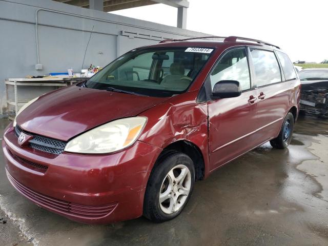 TOYOTA SIENNA CE 2005 with VIN 5TDZA23C35S360017 - Photo from auction