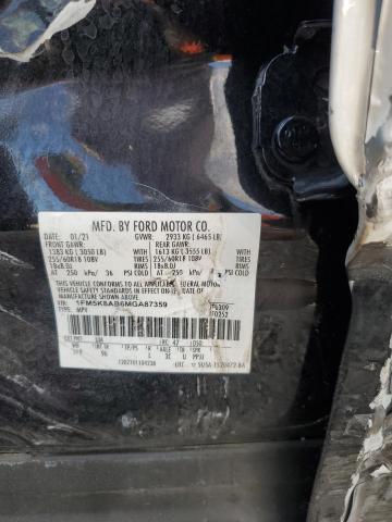 Photo 14 from auction – 2021 FORD EXPLORER P with VIN 1FM5K8AB6MGA87359