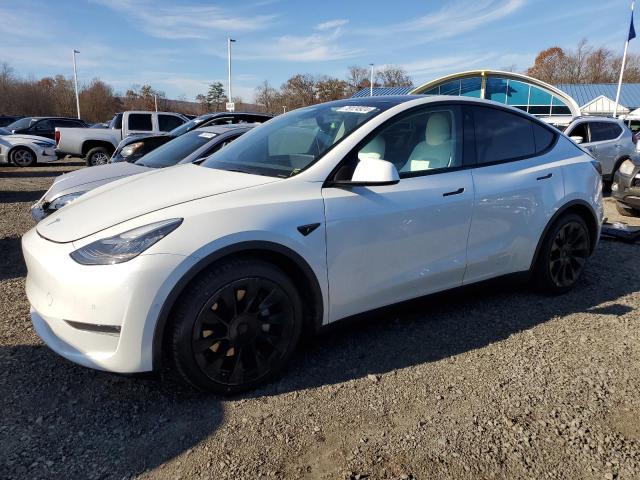 TESLA MODEL Y 2021 with VIN 5YJYGAEE1MF144429 - Photo from auction