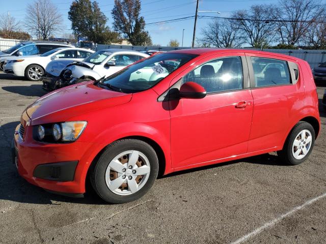 CHEVROLET SONIC 2015 с VIN 1G1JA6SH6F4125909 - Снимка от търг