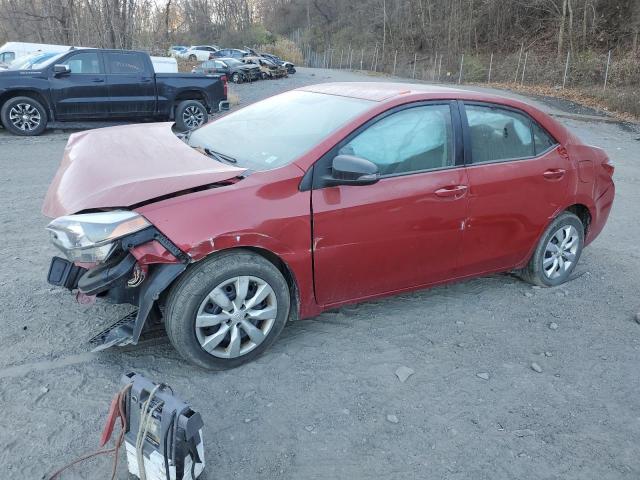 TOYOTA COROLLA L 2016 with VIN 2T1BURHE0GC482079 - Photo from auction