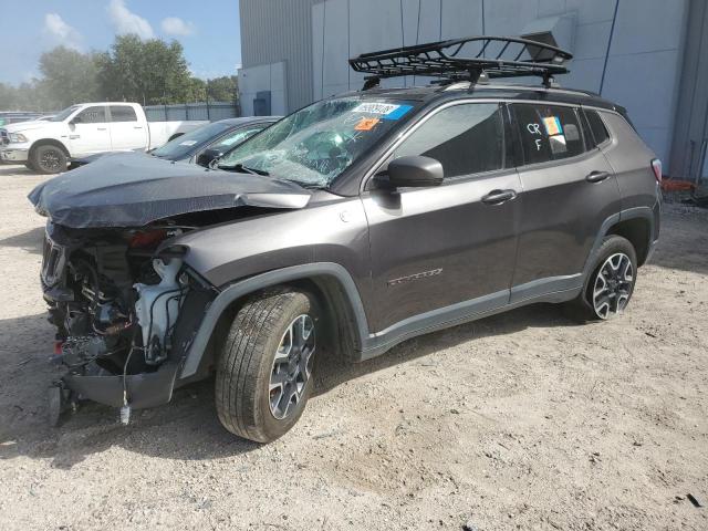 JEEP COMPASS TR 2020 with VIN 3C4NJDDB3LT112918 - Photo from auction