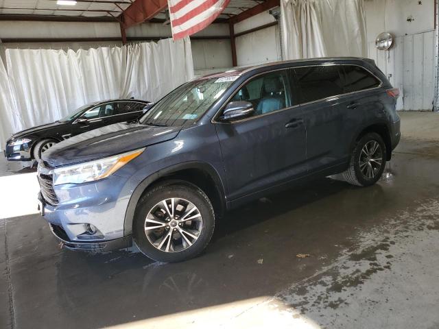 TOYOTA HIGHLANDER 2016 with VIN 5TDJKRFH7GS274903 - Photo from auction
