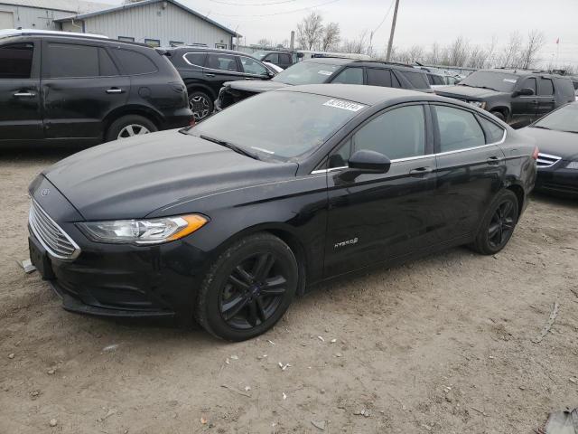 FORD FUSION SE 2018 with VIN 3FA6P0LU0JR207726 - Photo from auction