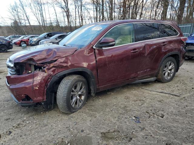 TOYOTA HIGHLANDER 2014 with VIN 5TDBKRFH6ES017667 - Photo from auction