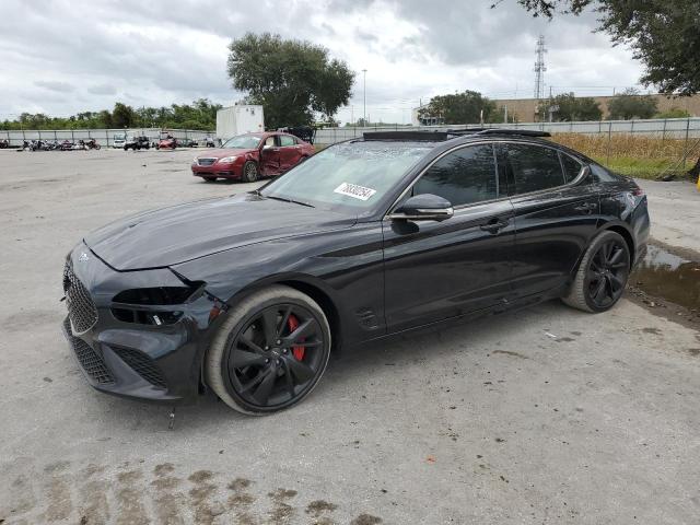GENESIS G70 BASE 2023 with VIN KMTG54TE9PU123542 - Photo from auction