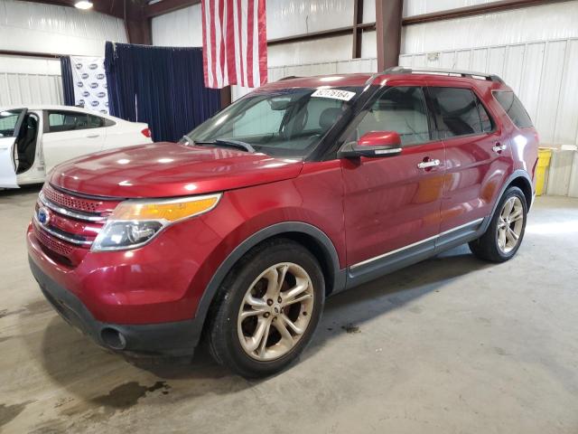 FORD EXPLORER L 2014 with VIN 1FM5K7F81EGB64325 - Photo from auction