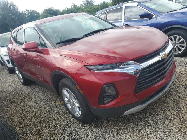 Photo 4 from auction – 2021 CHEVROLET BLAZER 1LT with VIN 3GNKBBRA9MS577352