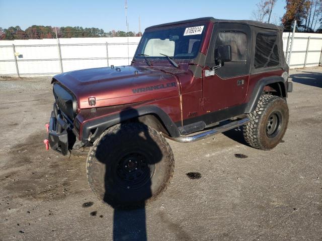 JEEP WRANGLER / 2001 with VIN 1J4FA49S21P313170 - Photo from auction