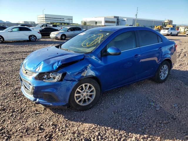 CHEVROLET SONIC LT 2019 with VIN 1G1JD5SB2K4149597 - Photo from auction