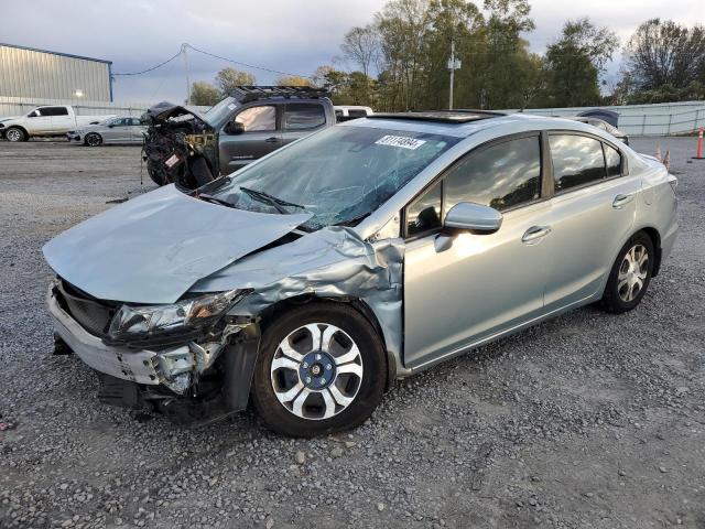 HONDA CIVIC HYBR 2014 with VIN 19XFB4F2XEE001904 - Photo from auction