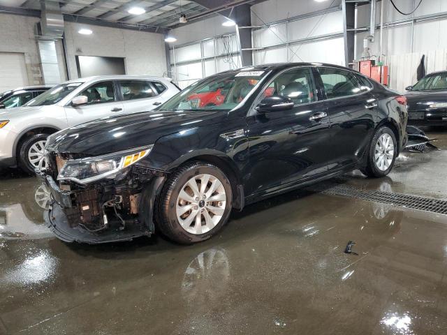 KIA OPTIMA LX 2018 with VIN 5XXGT4L35JG245864 - Photo from auction