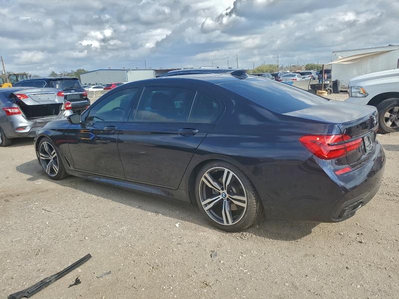 Photo 2 from auction – 2018 BMW 740 XI with VIN WBA7E4C58JGV23979